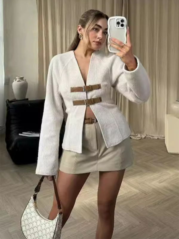 Blue Zone Planet | Linda's Soft Long-Sleeved Jacket with Tie Straps BLUE ZONE PLANET