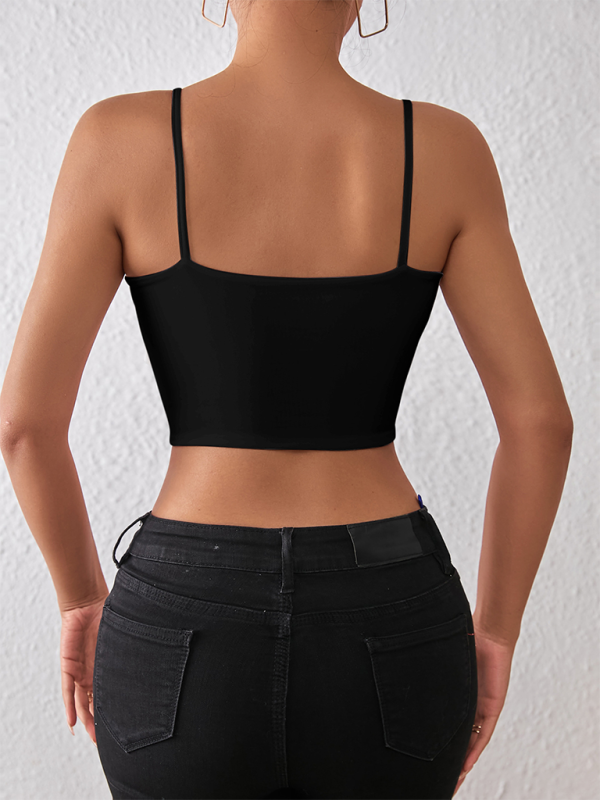 Blue Zone Planet |  Spring and summer midriff-baring camisole BLUE ZONE PLANET
