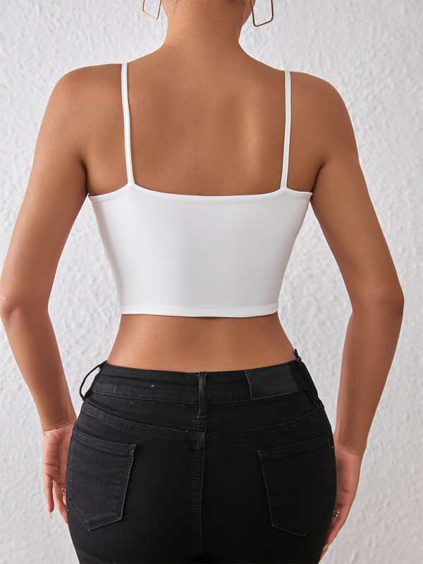 Blue Zone Planet |  Spring and summer midriff-baring camisole BLUE ZONE PLANET
