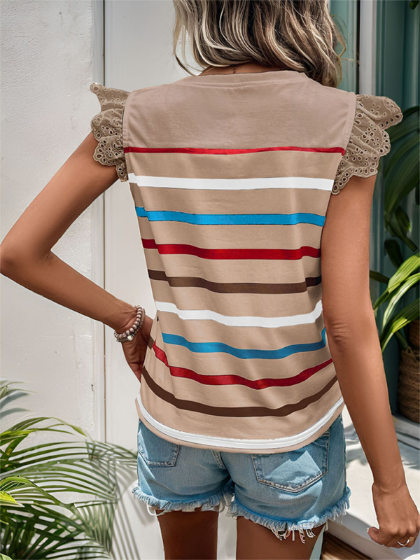 Blue Zone Planet | Striped Tops BLUE ZONE PLANET