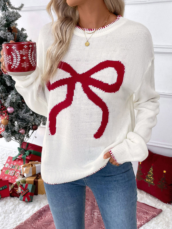 Cream christmas sweater best sale