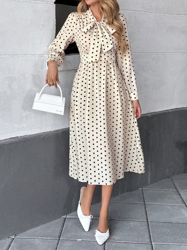 mid calf long sleeve dresses Women Long Sleeve Hollow Out Lace UP Bodycon Fashion Party Mid-Calf Dress #P33