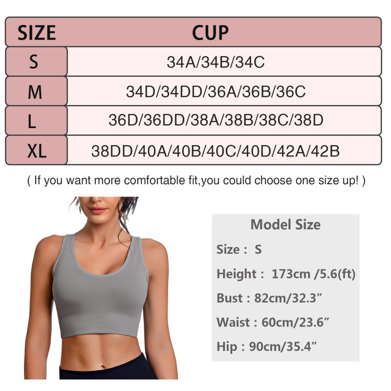 Blue Zone Planet | Cross Strap Seamless Back Sports Bra BLUE ZONE PLANET