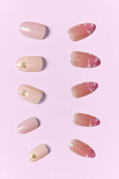 SO PINK BEAUTY Press On Nails 2 Packs Trendsi