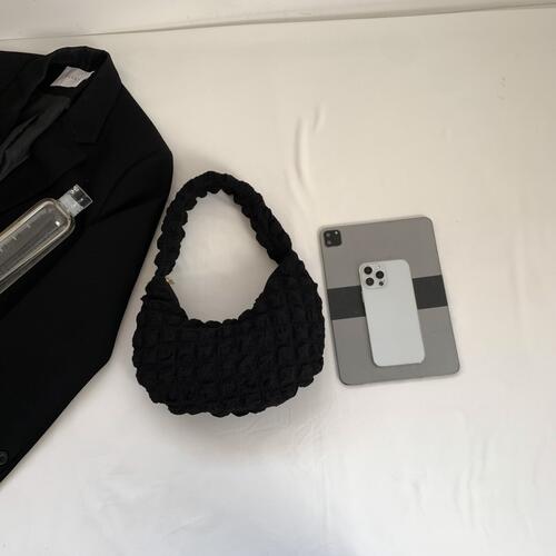 Small Texture Handbag BLUE ZONE PLANET