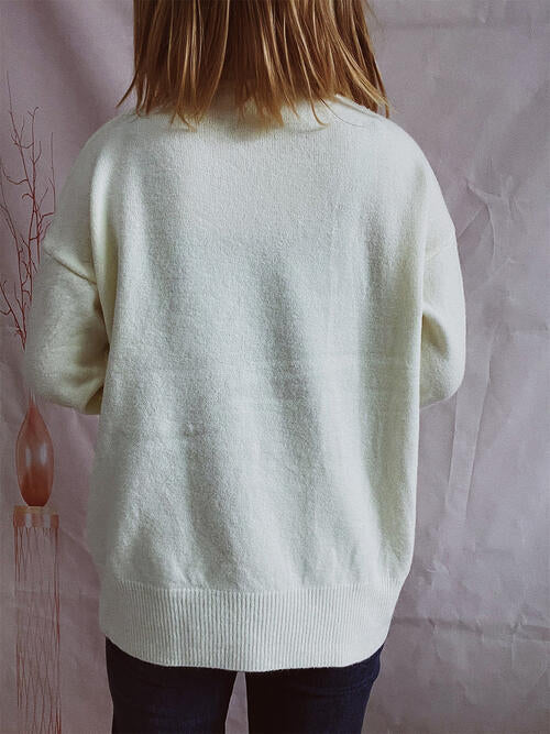 Blue Zone Planet | Turtleneck Long Sleeve Sweater BLUE ZONE PLANET