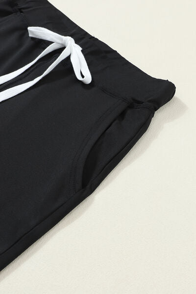 Drawstring Joggers with Pockets BLUE ZONE PLANET