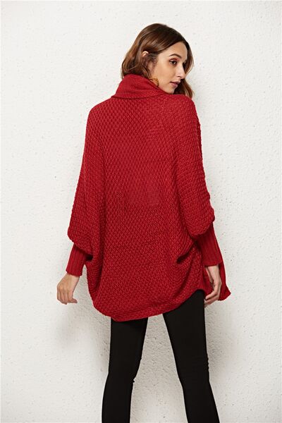 Open Front Batwing Sleeve Cardigan BLUE ZONE PLANET