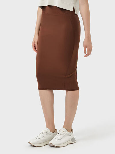 Blue Zone Planet | Slit Wrap Active Skirt BLUE ZONE PLANET