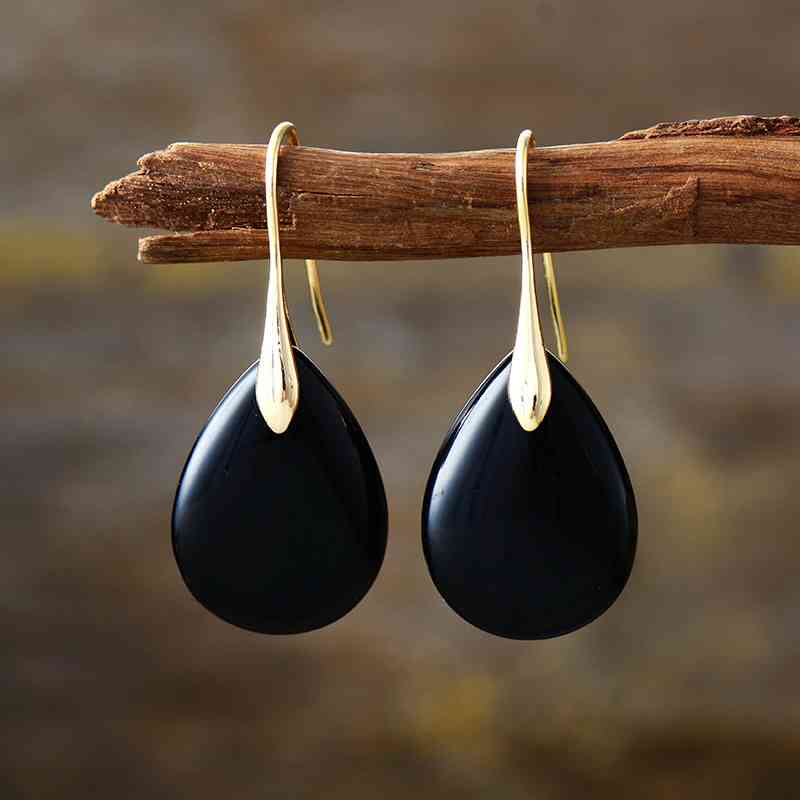 Crystal Dangle Earrings BLUE ZONE PLANET