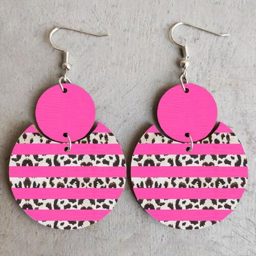 Xylem Leopard Dangle Earrings BLUE ZONE PLANET