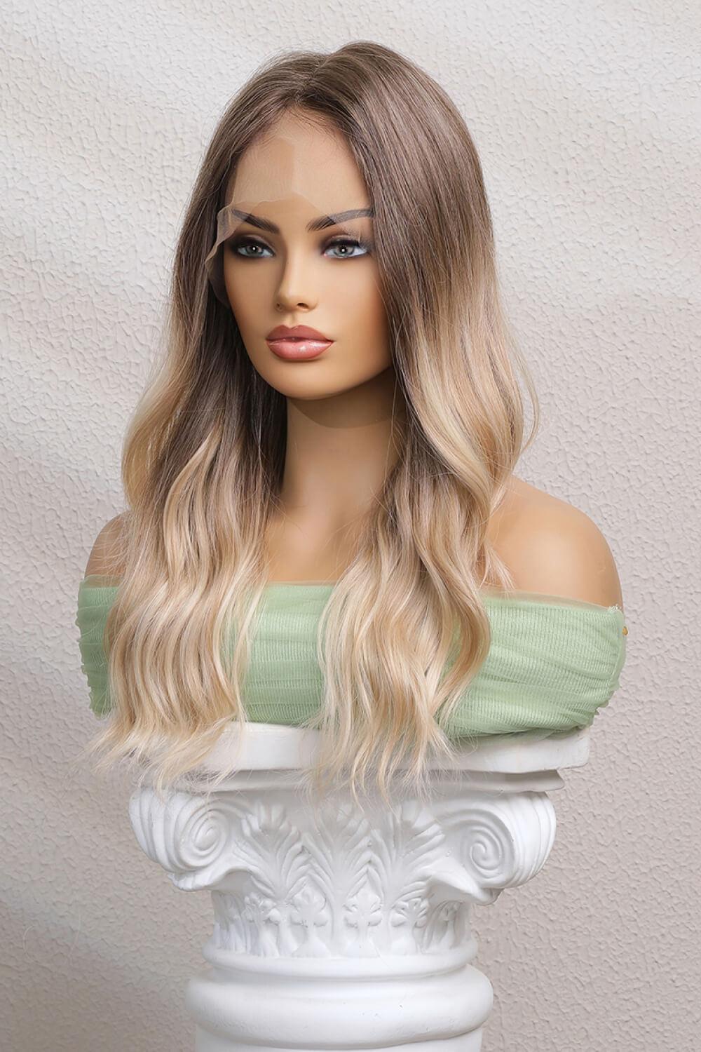 13*2" Long Wave Lace Front Wigs 24" Long 150% Density BLUE ZONE PLANET