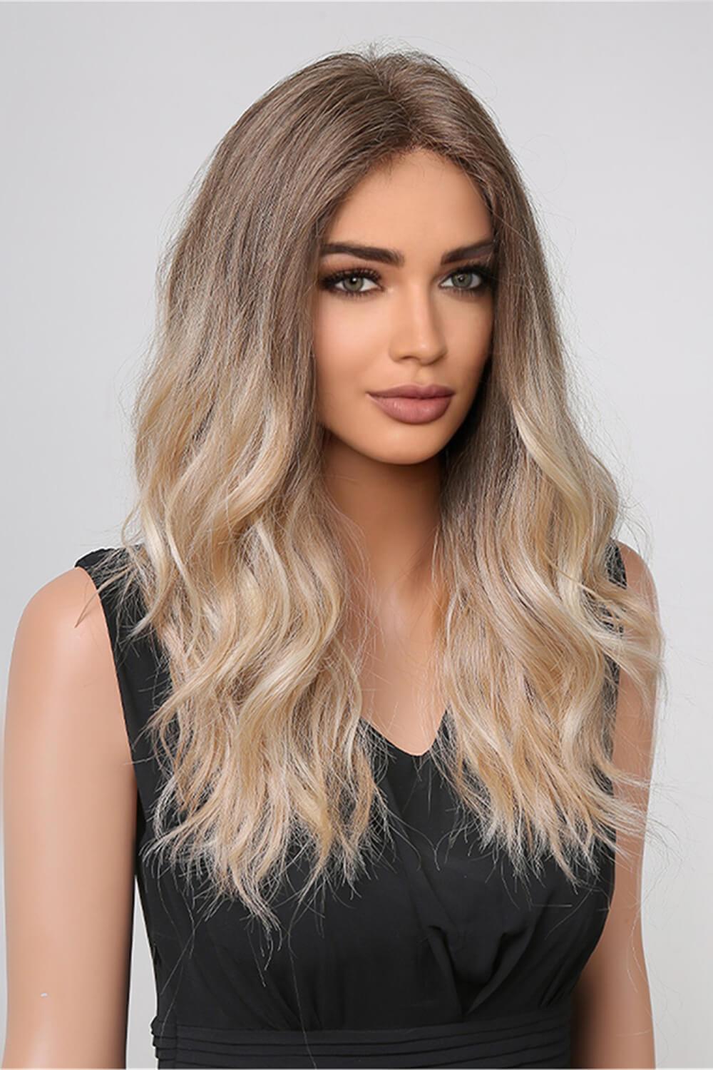 13*2" Long Wave Lace Front Wigs 24" Long 150% Density BLUE ZONE PLANET