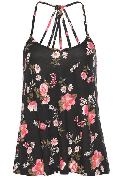 Blue Zone Planet | Floral Spaghetti Strap Cami BLUE ZONE PLANET