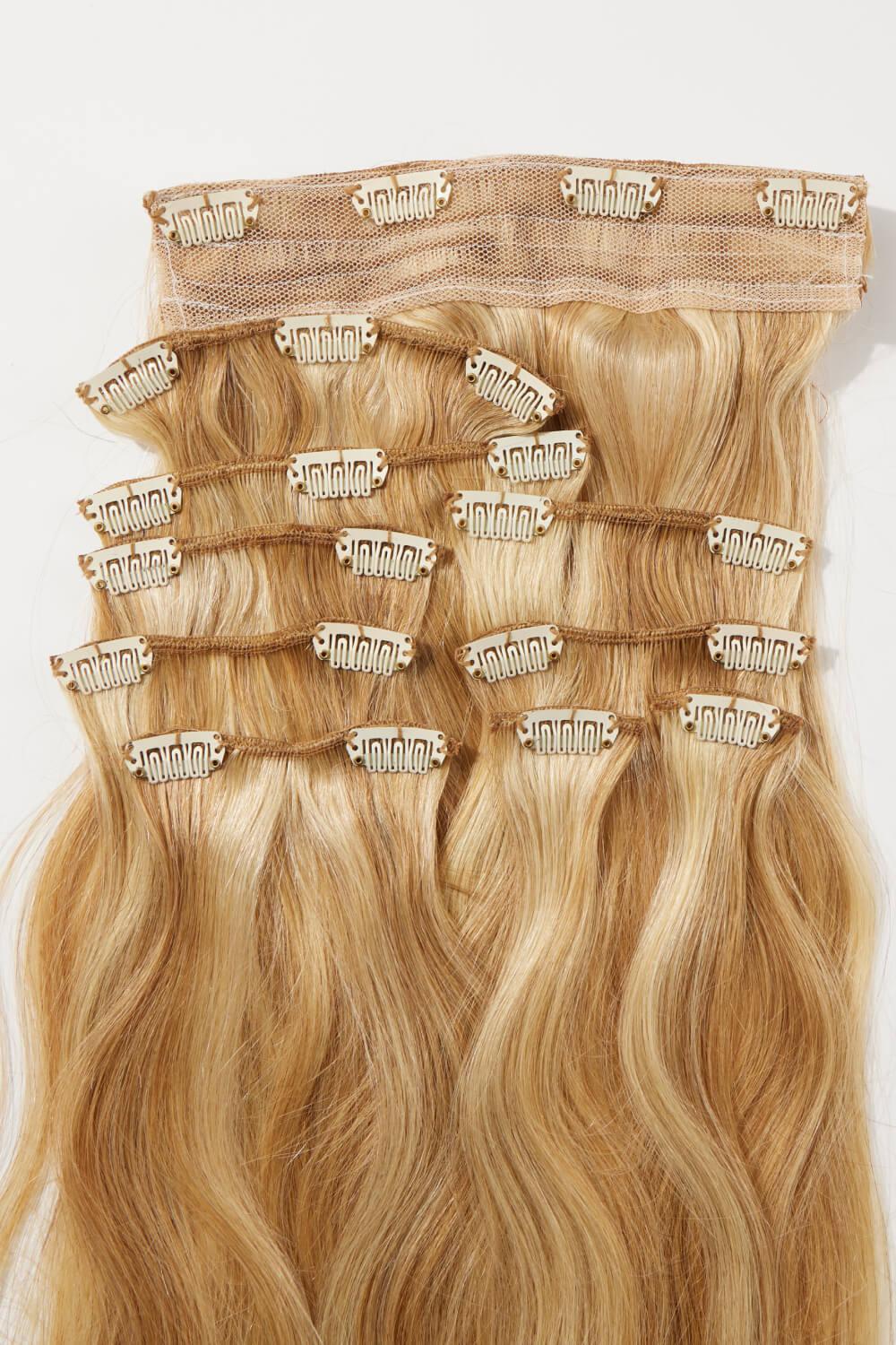 Human hair outlet extensions 27/613