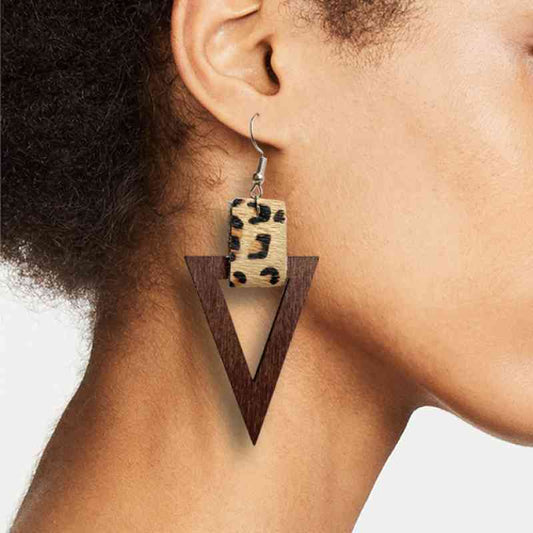 Geometric Drop Earrings BLUE ZONE PLANET