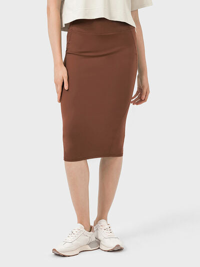 Blue Zone Planet | Slit Wrap Active Skirt BLUE ZONE PLANET