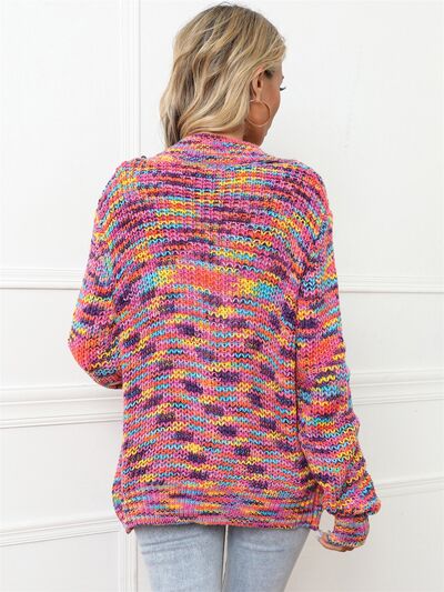 Blue Zone Planet | Button Up Dropped Shoulder Cardigan BLUE ZONE PLANET