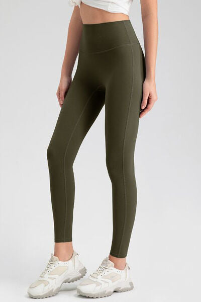 Blue Zone Planet | High Waist Skinny Active Pants BLUE ZONE PLANET