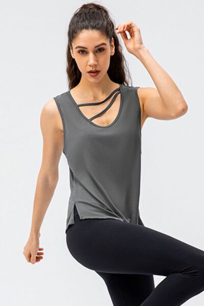 Blue Zone Planet | Cutout Reversible Active Tank BLUE ZONE PLANET