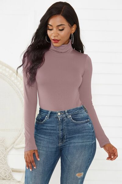 Blue Zone Planet | Turtleneck Long Sleeve Bodysuit BLUE ZONE PLANET