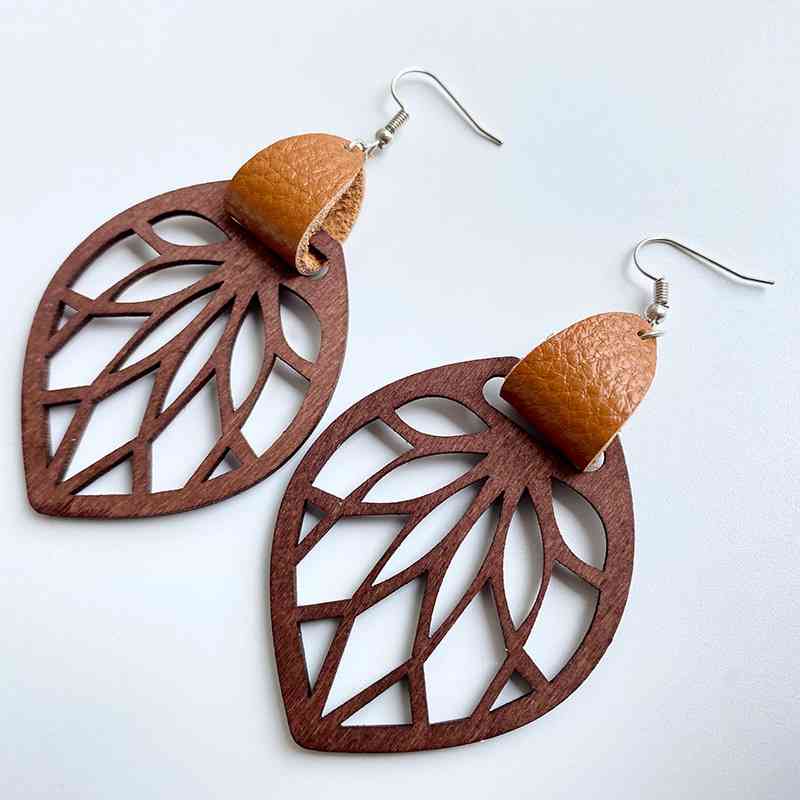 Leaf Drop Earrings BLUE ZONE PLANET