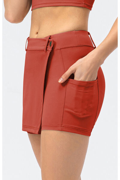 Blue Zone Planet | Pocketed Active Skort BLUE ZONE PLANET