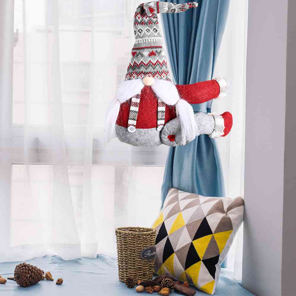 Blue Zone Planet | Faceless Gnome Curtain Ornament BLUE ZONE PLANET