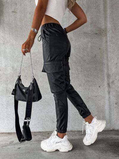 Blue Zone Planet | Drawstring Pants with Pockets BLUE ZONE PLANET