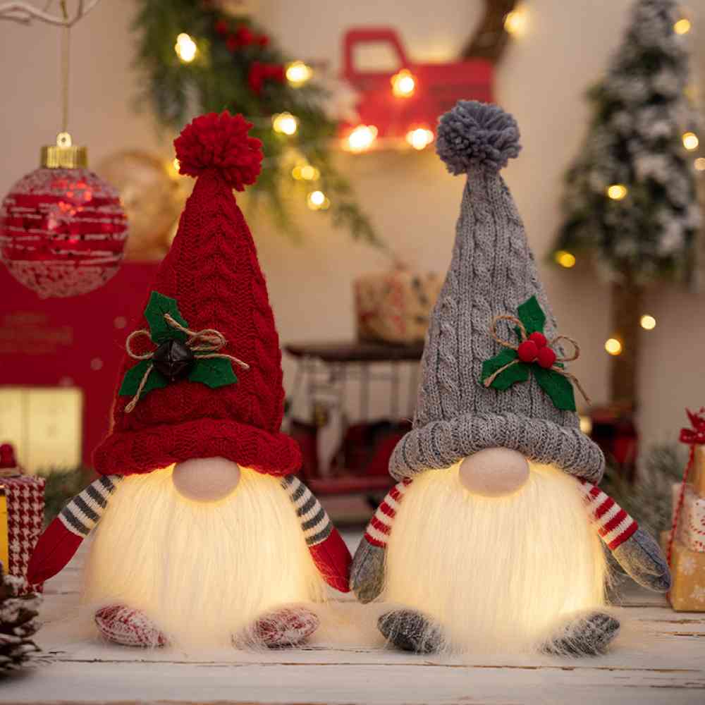 Light-Up Short Leg Faceless Gnome BLUE ZONE PLANET
