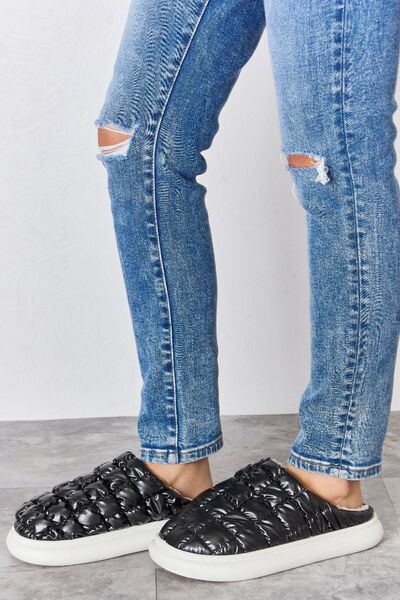 Blue Zone Planet | Melody Puffer Plush Slippers BLUE ZONE PLANET