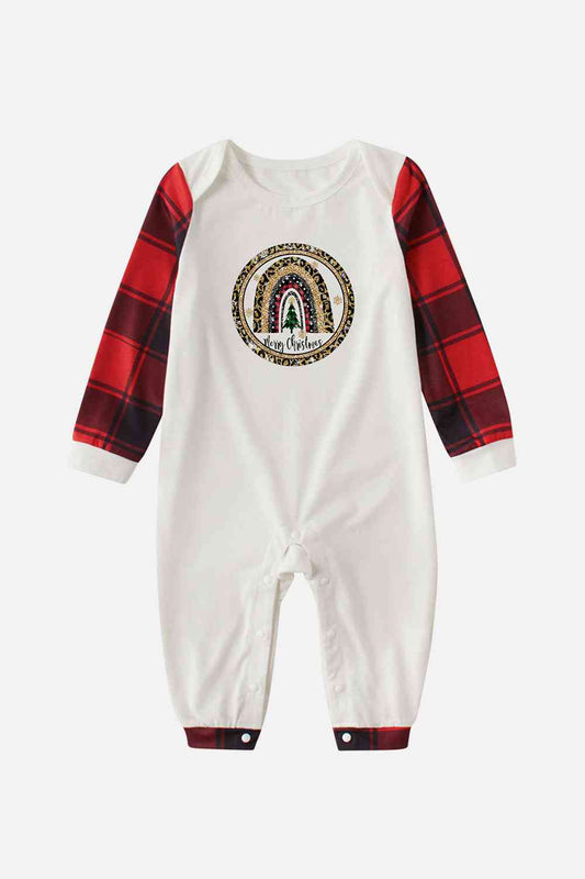 Graphic Plaid Long Sleeve Jumpsuit-TODDLERS-[Adult]-[Female]-Red-3-6M-2022 Online Blue Zone Planet