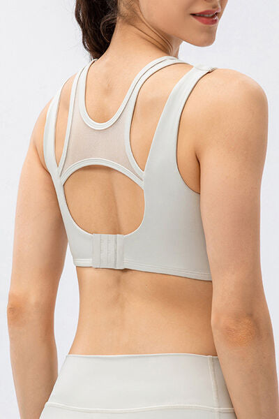 Blue Zone Planet | Cutout Wide Strap Active Tank BLUE ZONE PLANET