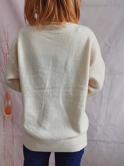 Blue Zone Planet | Turtleneck Long Sleeve Sweater BLUE ZONE PLANET