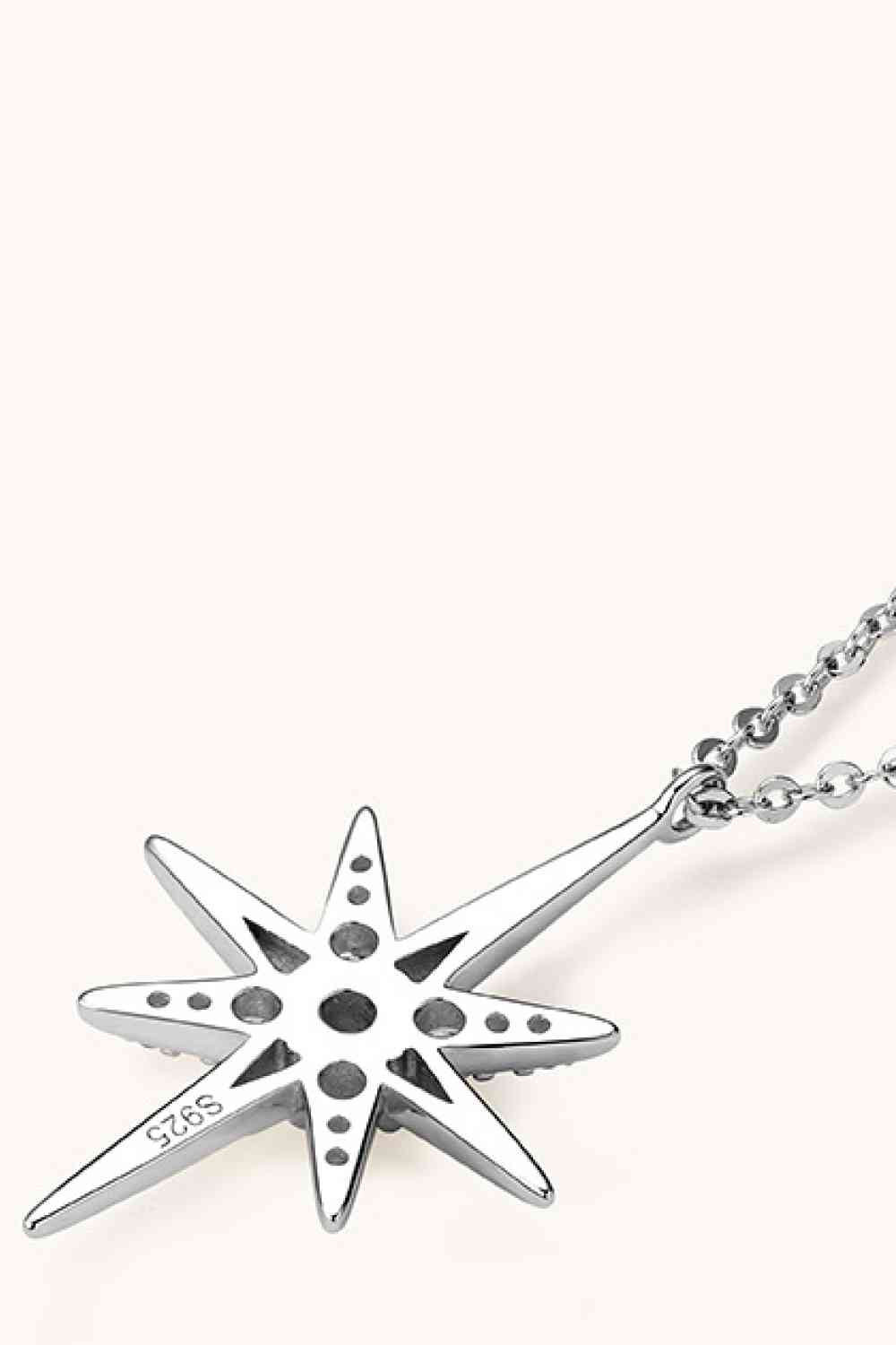 Moissanite 925 Sterling Silver Necklace BLUE ZONE PLANET