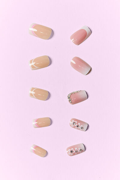 SO PINK BEAUTY Press On Nails 2 Packs Trendsi