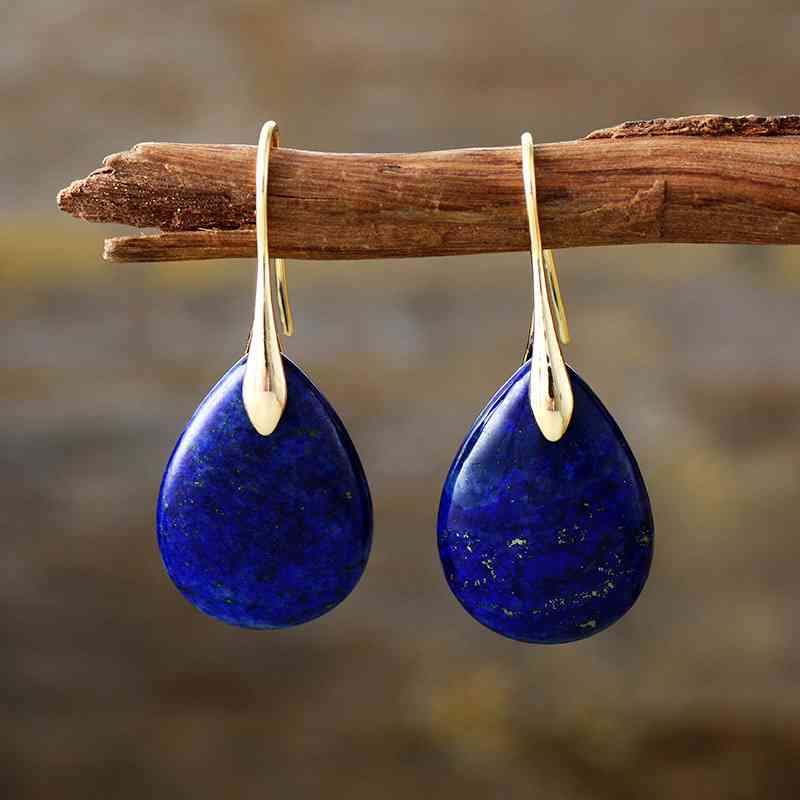 Crystal Dangle Earrings BLUE ZONE PLANET