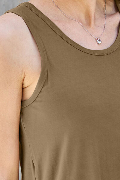 Blue Zone Planet | Basic Bae Full Size Round Neck Tank BLUE ZONE PLANET
