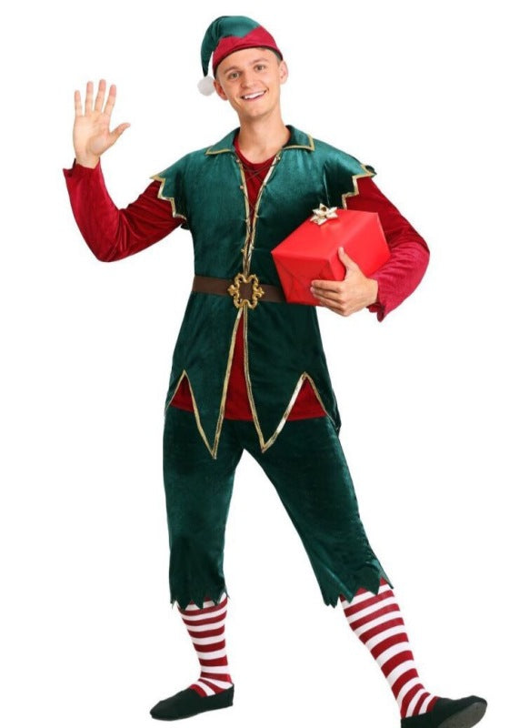 Christmas costume COS women's Christmas dress clown BLUE ZONE PLANET