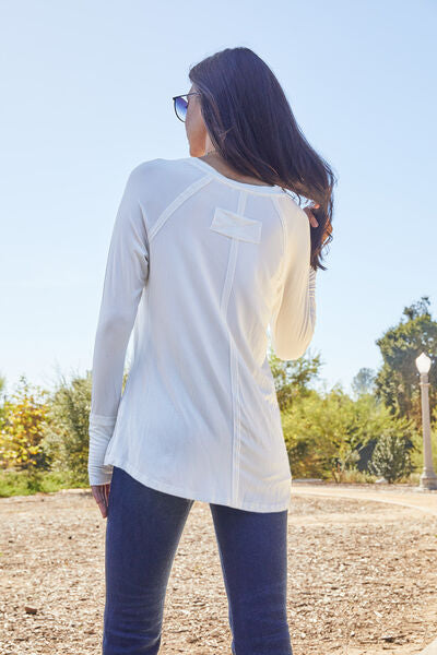 Basic Bae Full Size Round Neck Long Sleeve T-Shirt BLUE ZONE PLANET