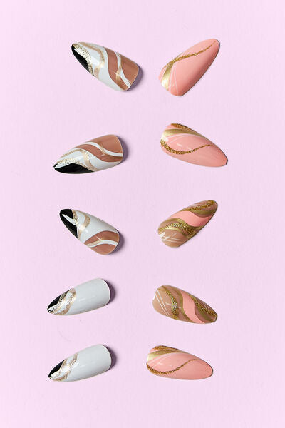 SO PINK BEAUTY Press On Nails 2 Packs Trendsi