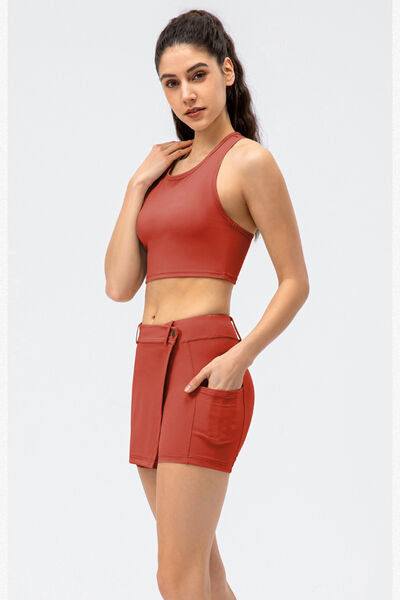 Blue Zone Planet | Pocketed Active Skort BLUE ZONE PLANET
