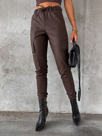 Blue Zone Planet | Drawstring Pants with Pockets BLUE ZONE PLANET