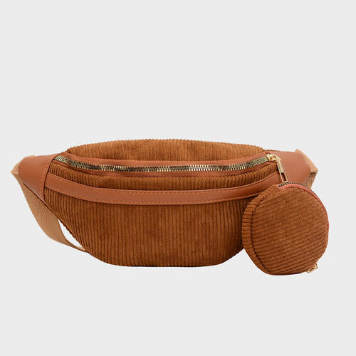 Small Corduroy Sling Bag BLUE ZONE PLANET