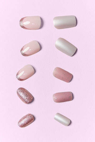 SO PINK BEAUTY Press On Nails 2 Packs Trendsi