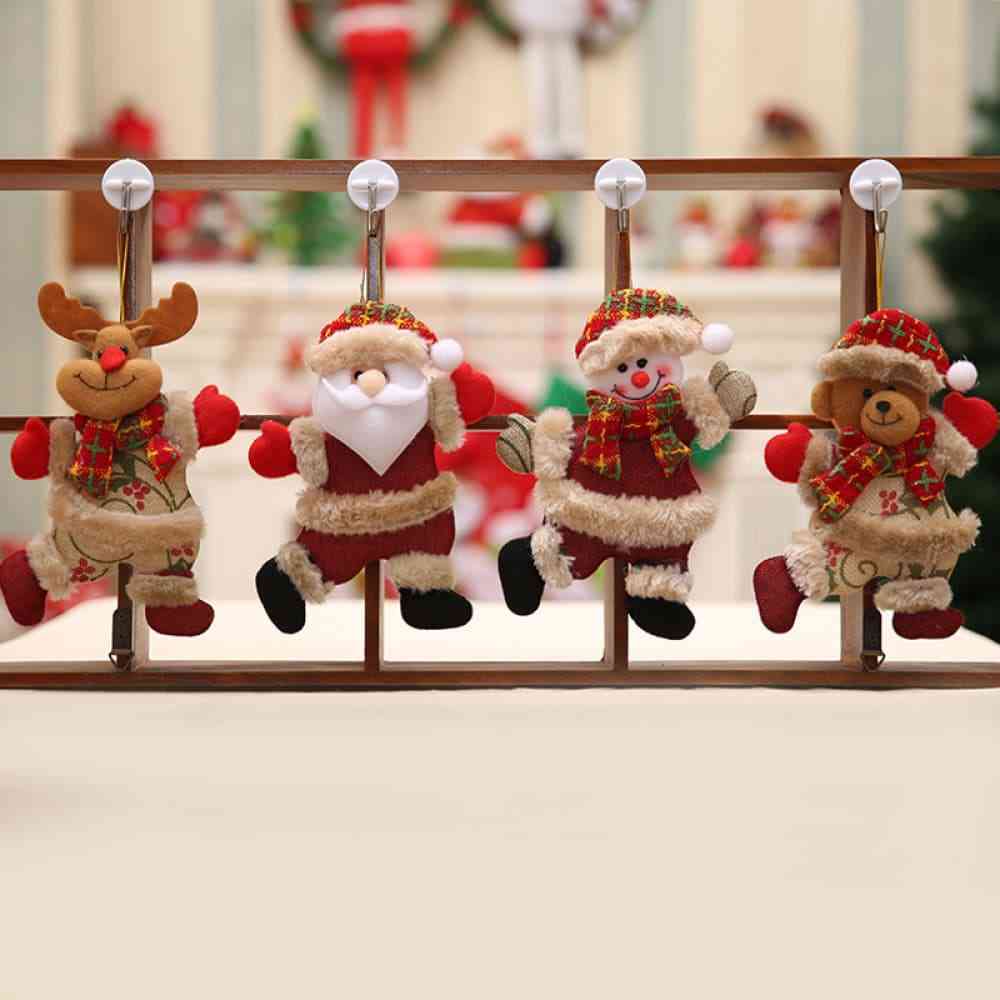 4-Piece Christmas Hanging Widgets BLUE ZONE PLANET