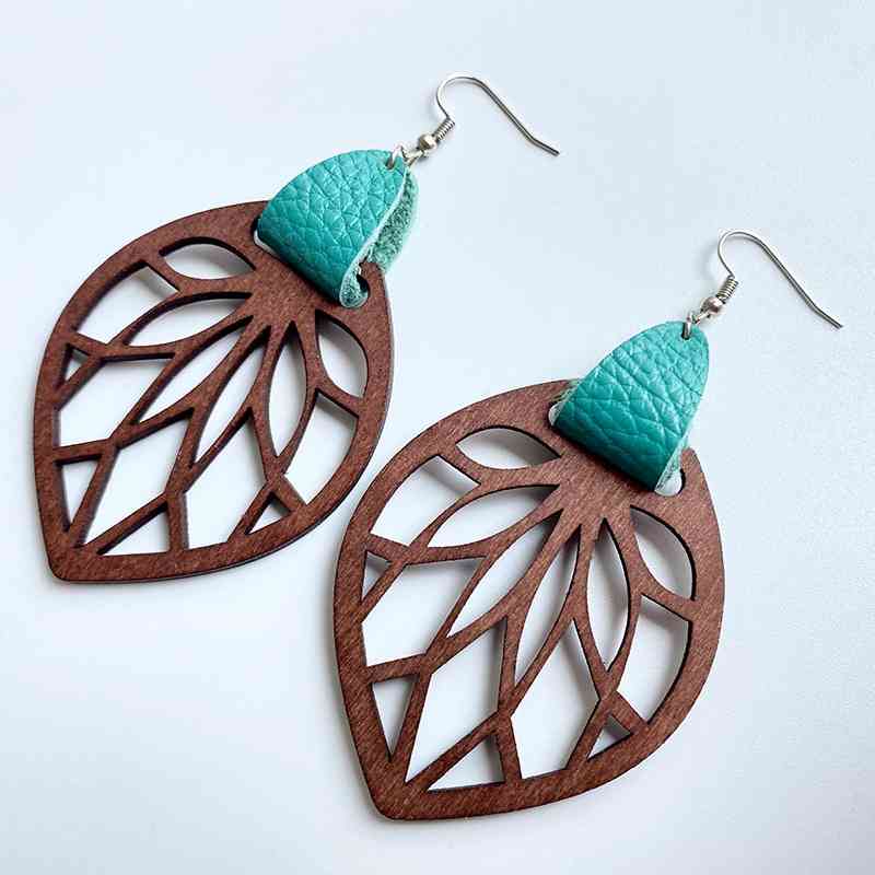 Leaf Drop Earrings BLUE ZONE PLANET