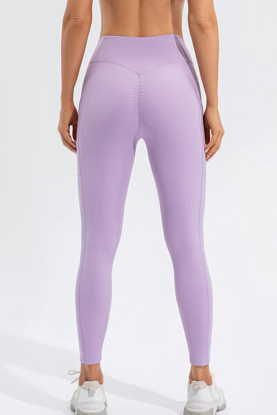 Blue Zone Planet | High Waist Active Leggings with Pockets BLUE ZONE PLANET