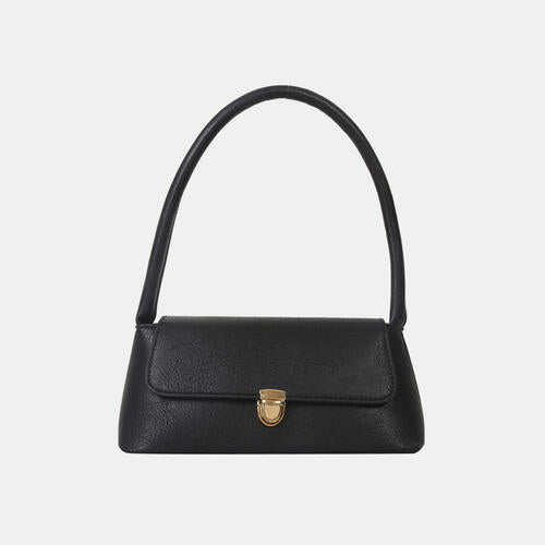 PU Leather Shoulder Bag BLUE ZONE PLANET