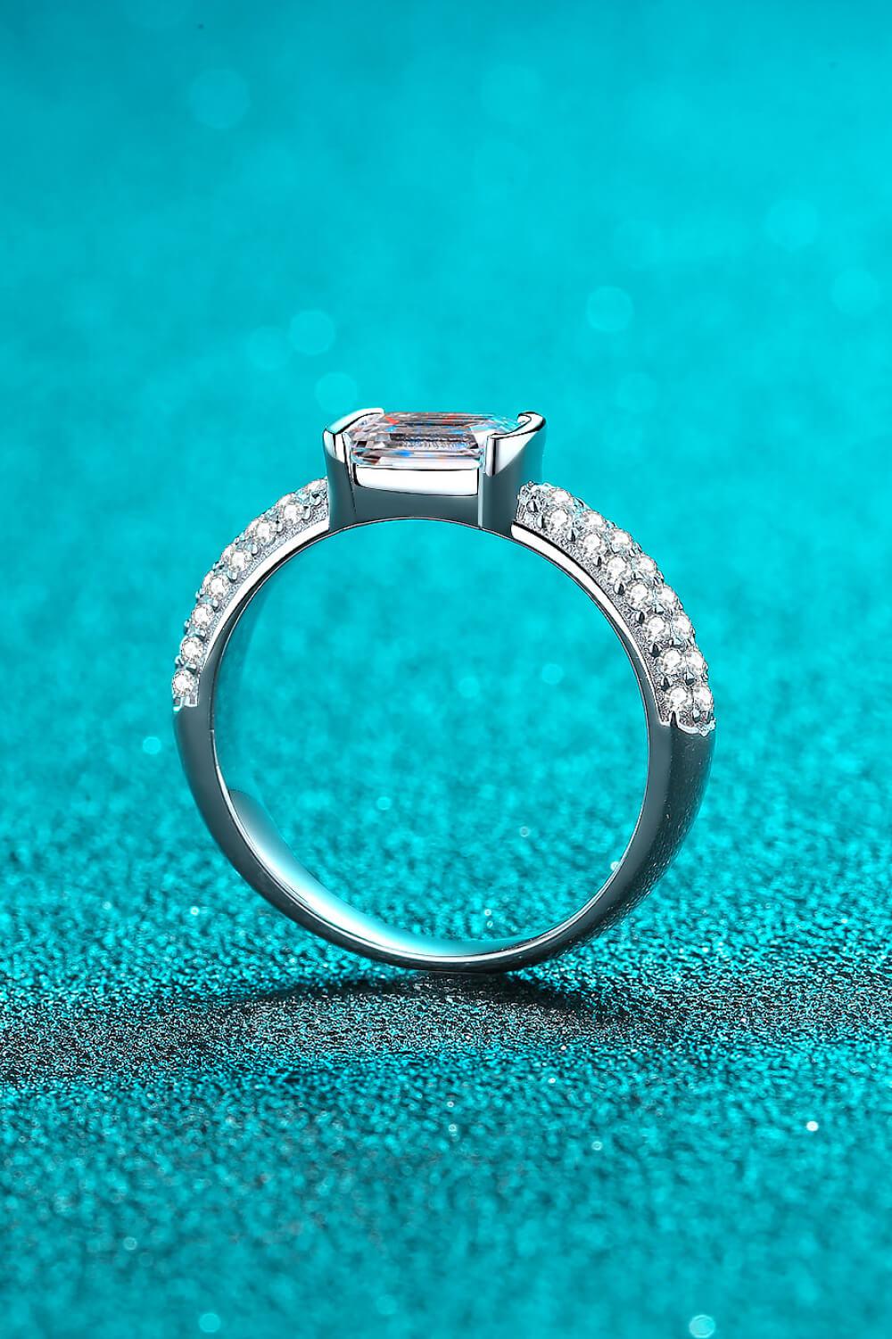 925 Sterling Silver Ring BLUE ZONE PLANET